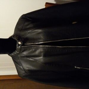 Imitation Leather Jacket